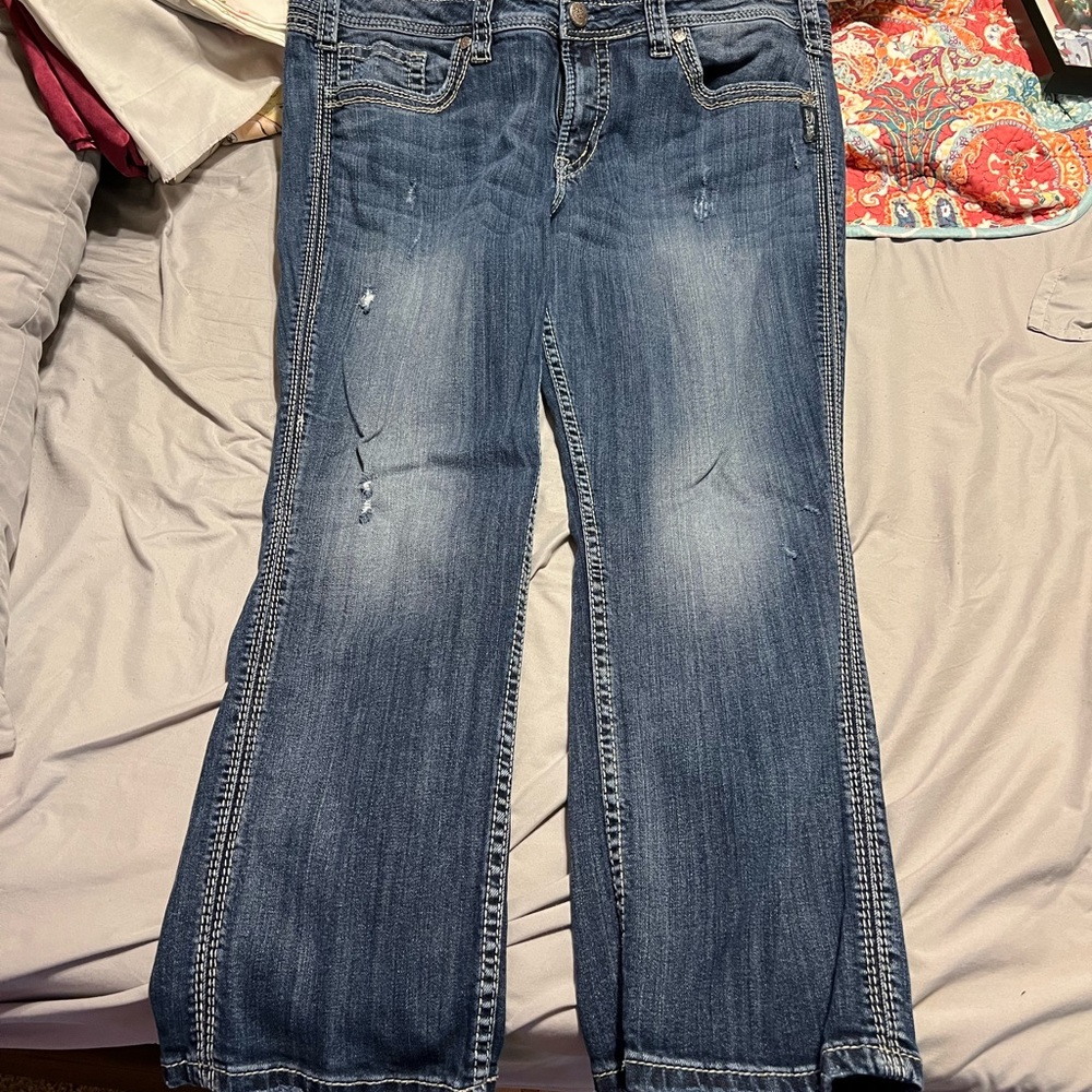 Silver Brand Twisted Capri Size 20 EXCELLENT Condition